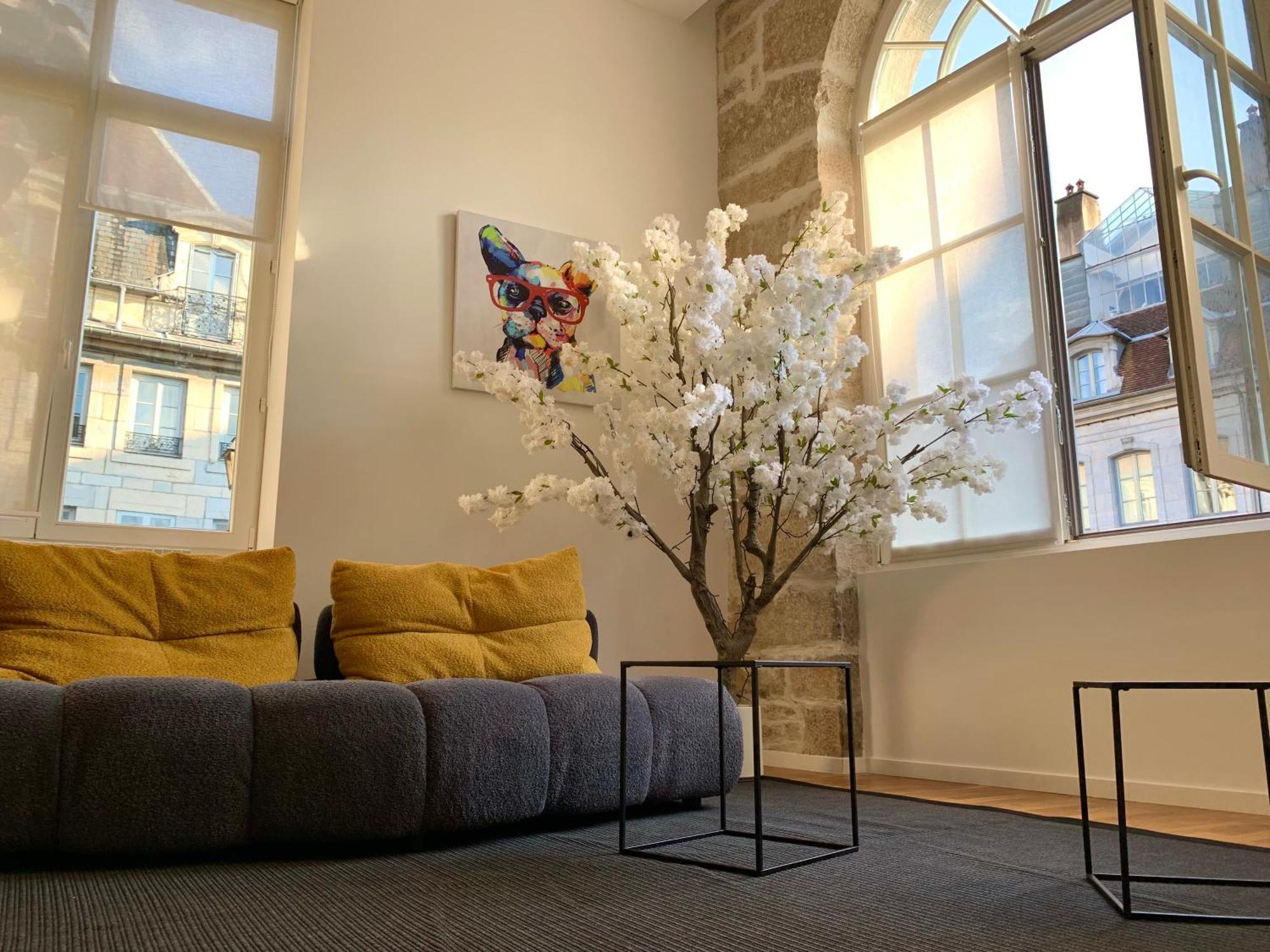 Les Fabuleux Appartements Du Coeur De Ville - Place Victor Hugo 브장송 외부 사진